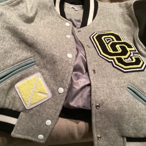 🌟❤️BNNT “OPENING CEREMONY” Varsity Jacket. L. Real Leather and Wool. - Picture 5 of 10